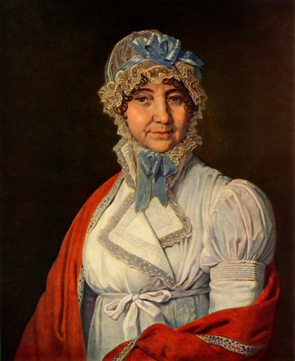 portrett av Nadezhda Ivanovna Dubovitskaya, 1809, 1965. av Vladimir Borovikovsky