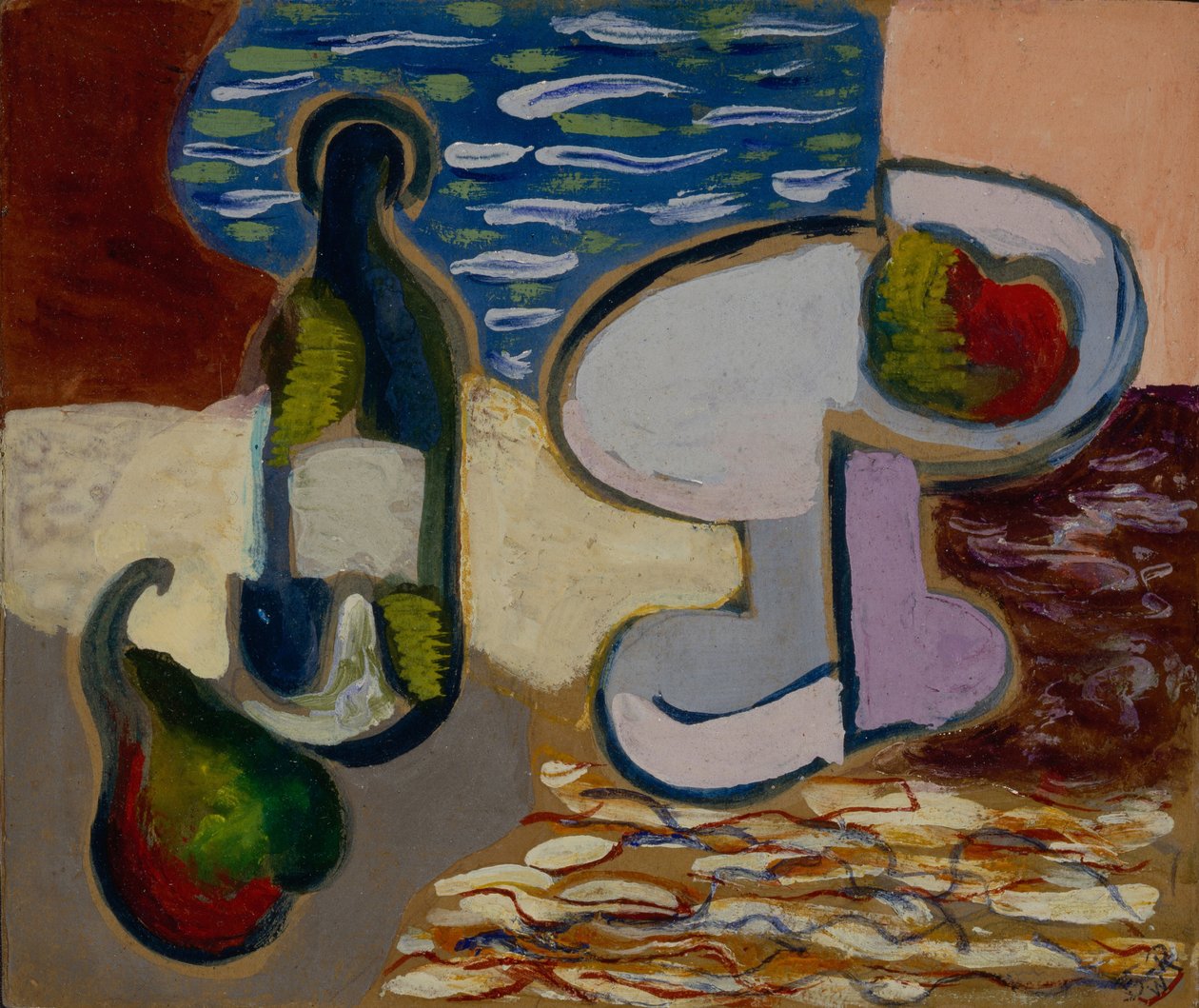 Stilleben med en pære, 1927 av Daniel Vladimir Baranoff Rossine