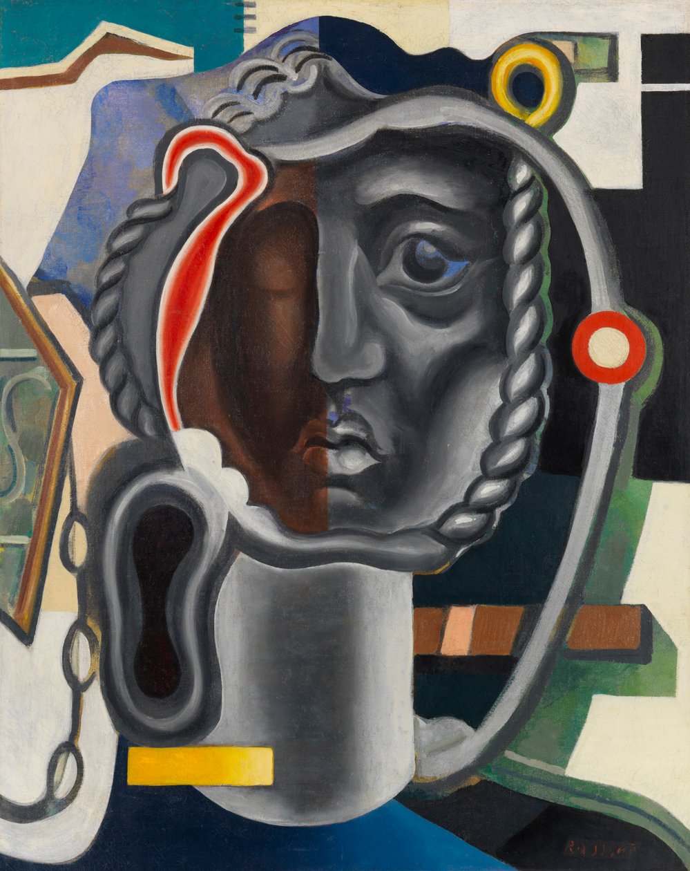Mekanisk hode Mekanisk hode, ca 1925-1928. av Daniel Vladimir Baranoff Rossine