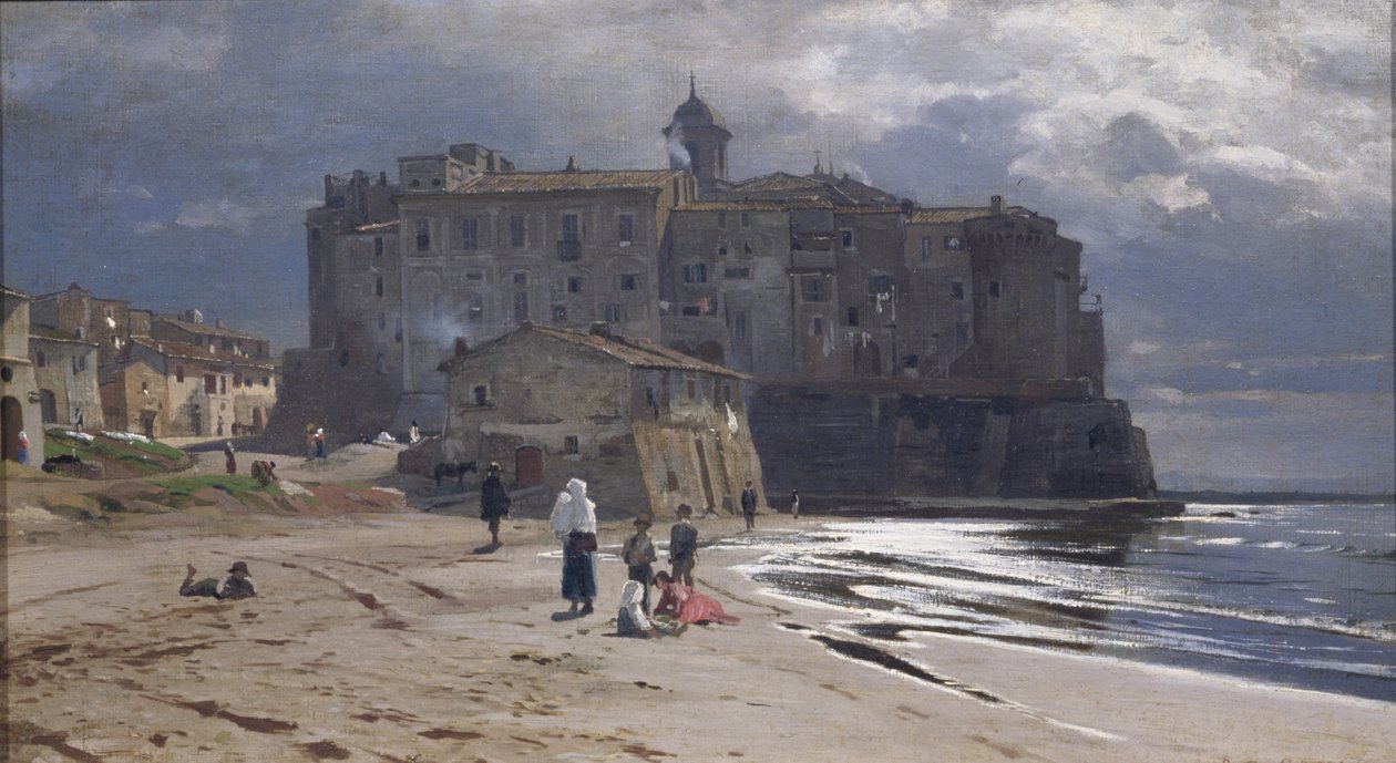 Byen ved havet, 1870-tallet av Vladimir Donatovich Orlovsky