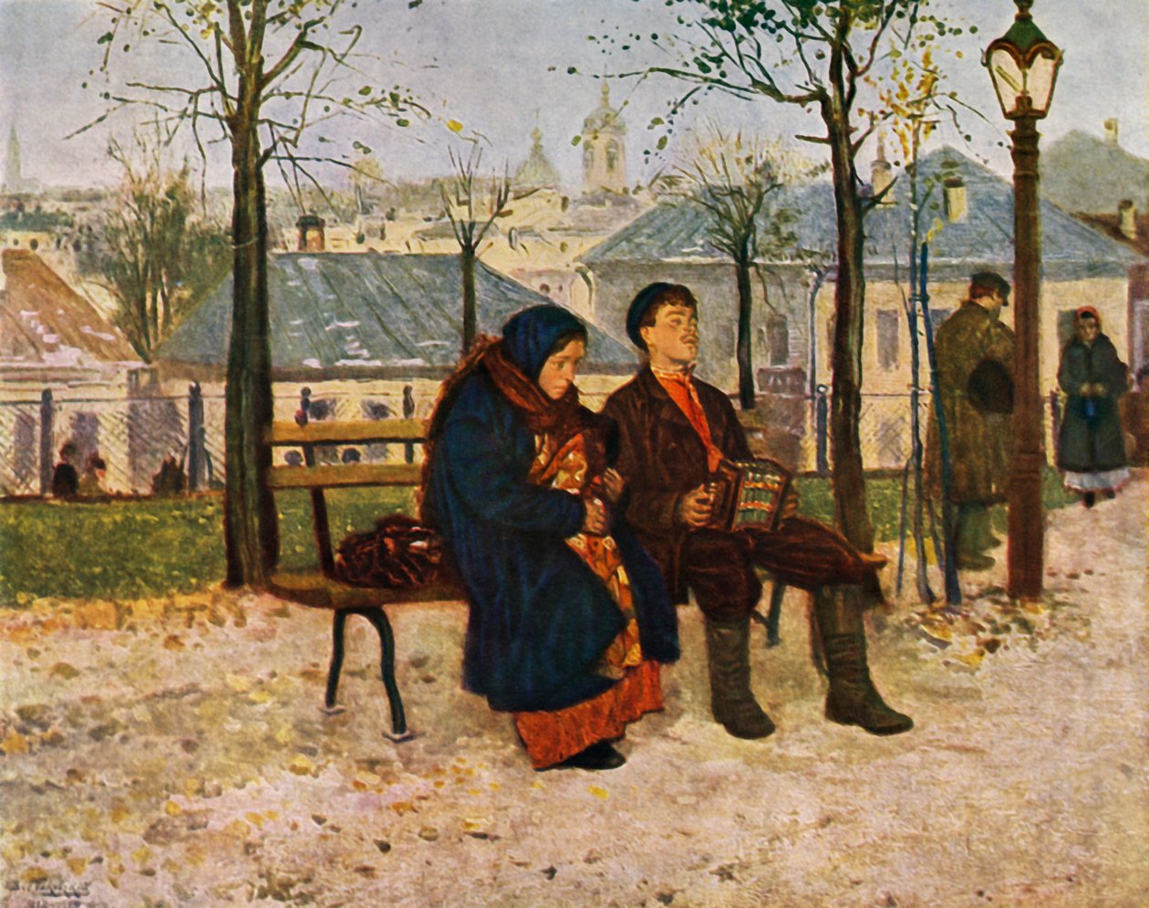 På Boulevarden, 1886-1887, 1965. av Vladimir Egorovic Makovsky