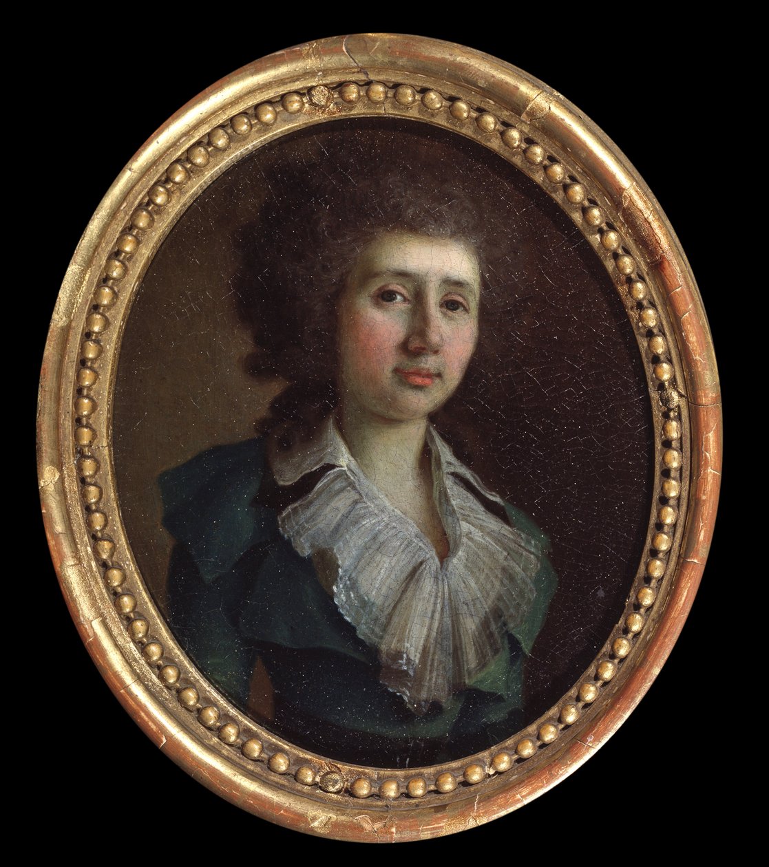 Portrett av forfatteren Vassily V. Kapnist (1757 eller 1758-1823). (Portrett av forfatteren Vasily V. Kapnist). Maleri av Vladimir Lukich Borovikovsky (ou Borovikovski) (1757-1825). Huile sur toile av Vladimir Lukich Borovikovsky