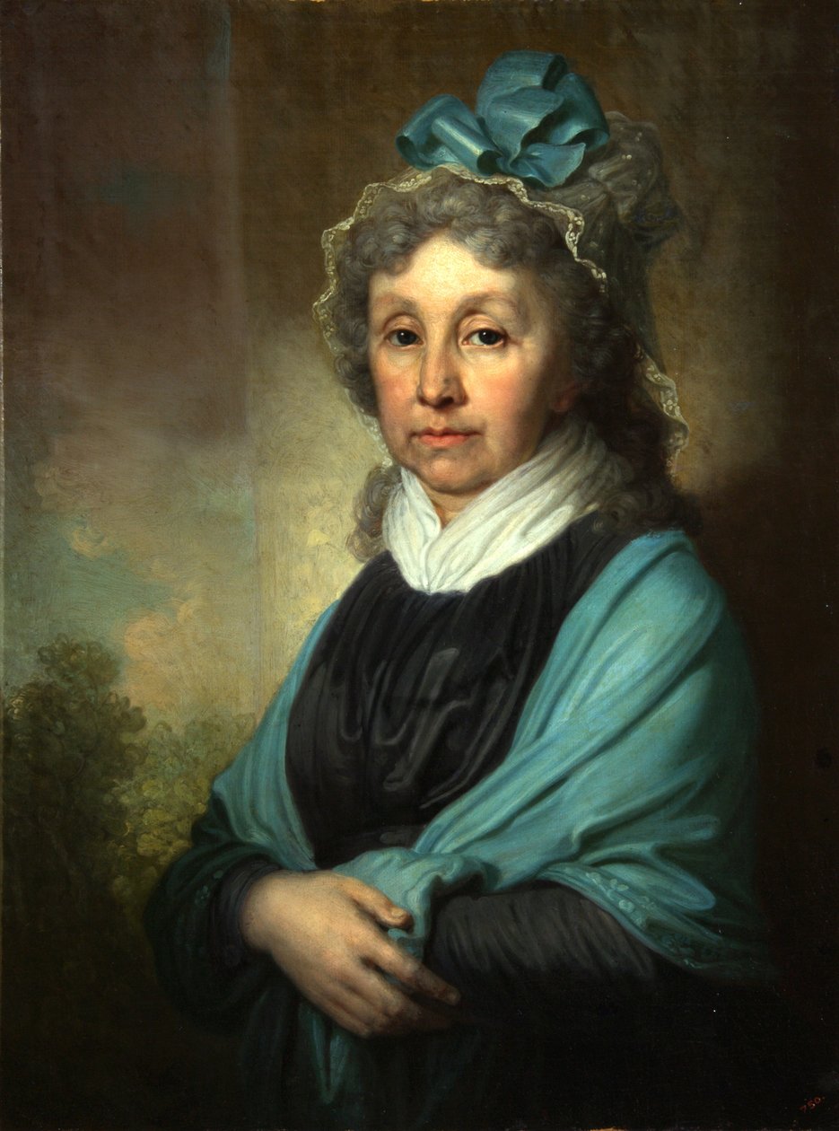 Portrett av Ana Sergeevna Bezobrazova, slutt 1790s av Vladimir Lukich Borovikovsky