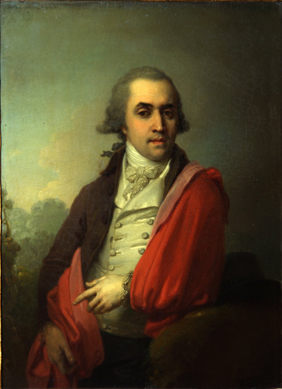 Portrett av Ardalion Alexandrovich Torsukov, 1795 av Vladimir Lukich Borovikovsky