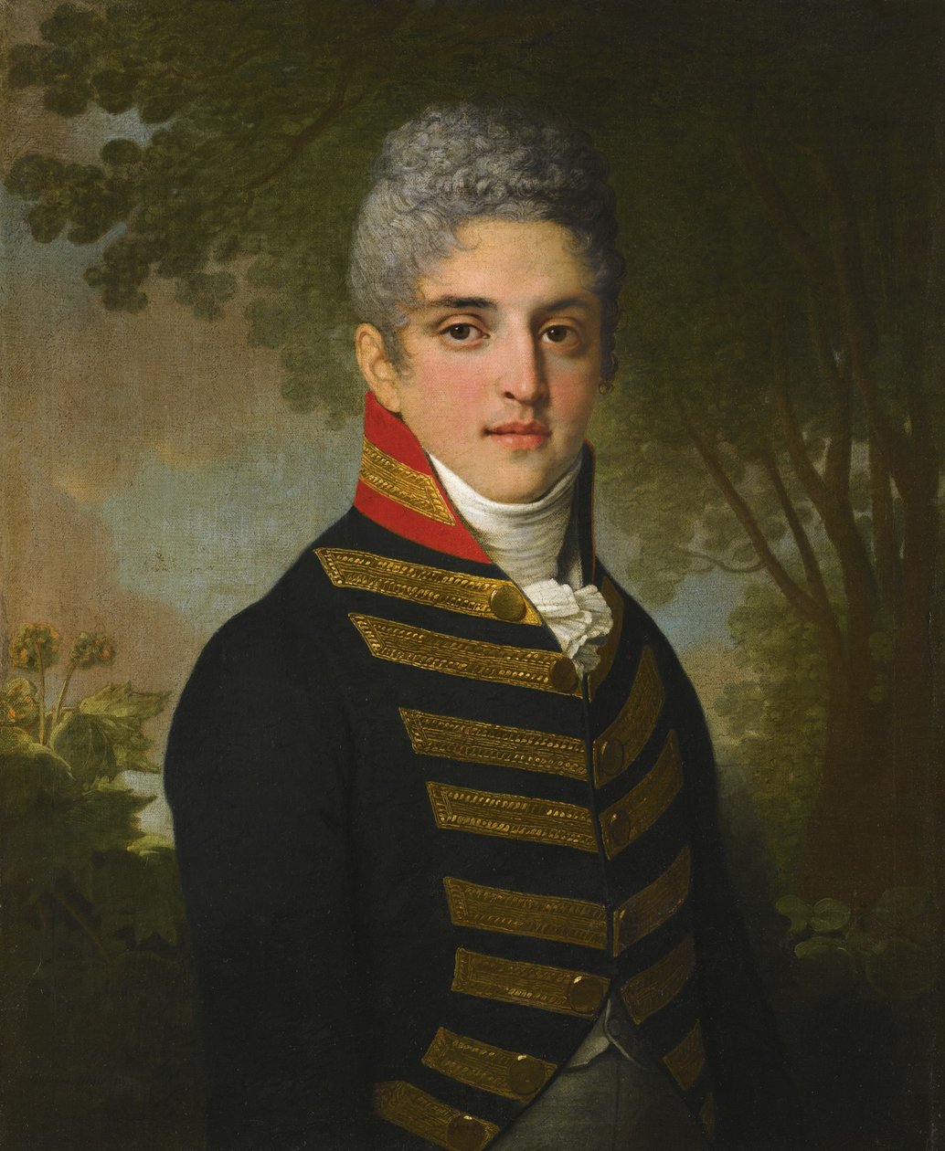 Portrett av Ardalion Petrovich Novosiltsev, 1807 av Vladimir Lukich Borovikovsky