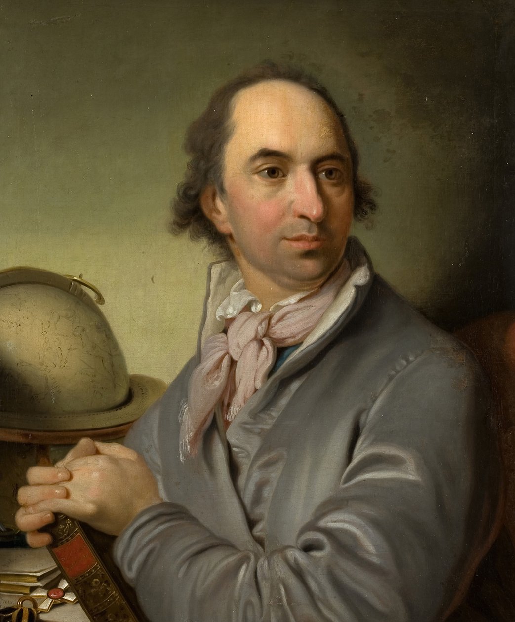 Portrett av grev Alexander Semyonovich Khvostov 1753-1820, 1801 av Vladimir Lukich Borovikovsky
