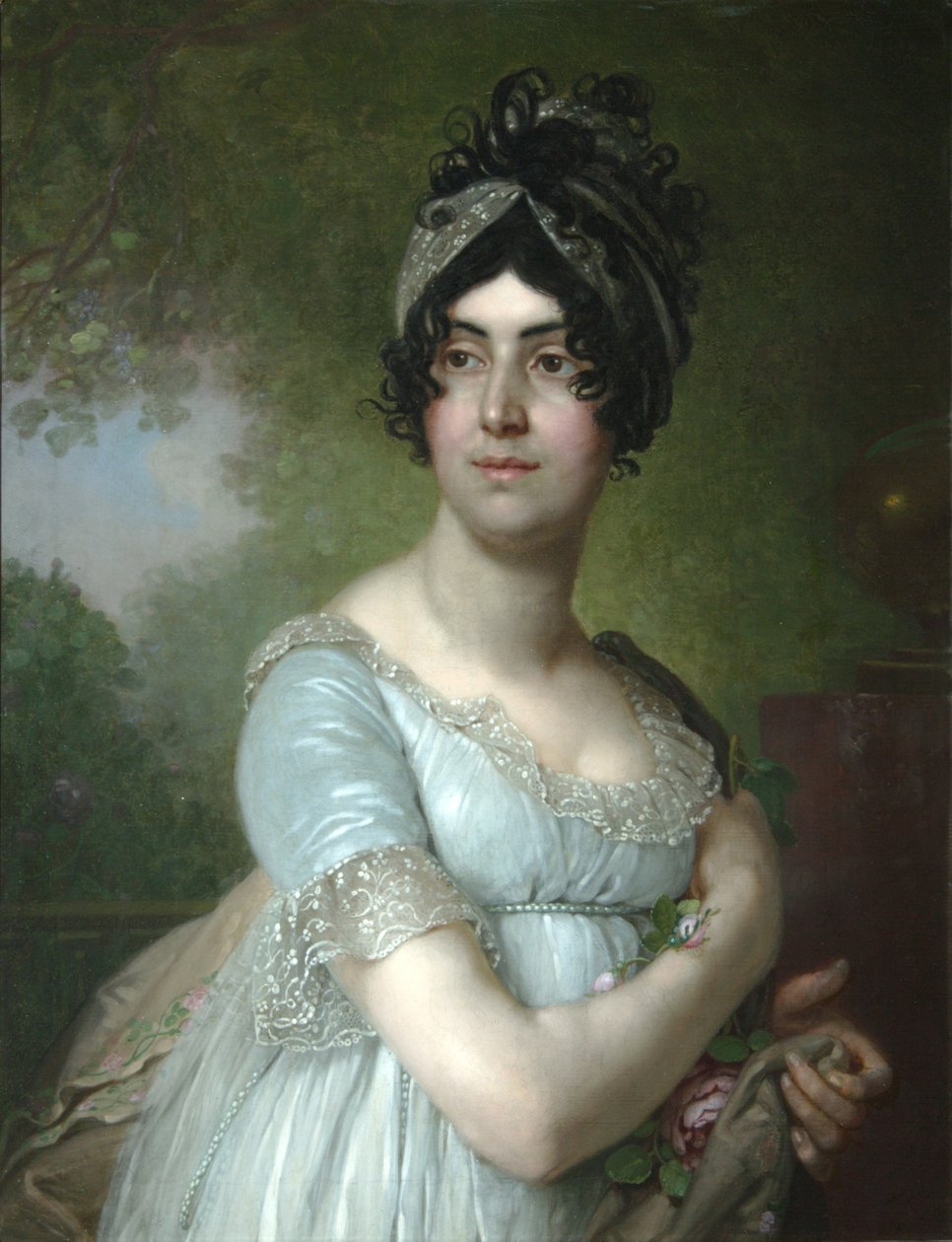 Portrett av Daria Semyonovna Yakovleva, 1801 av Vladimir Lukich Borovikovsky