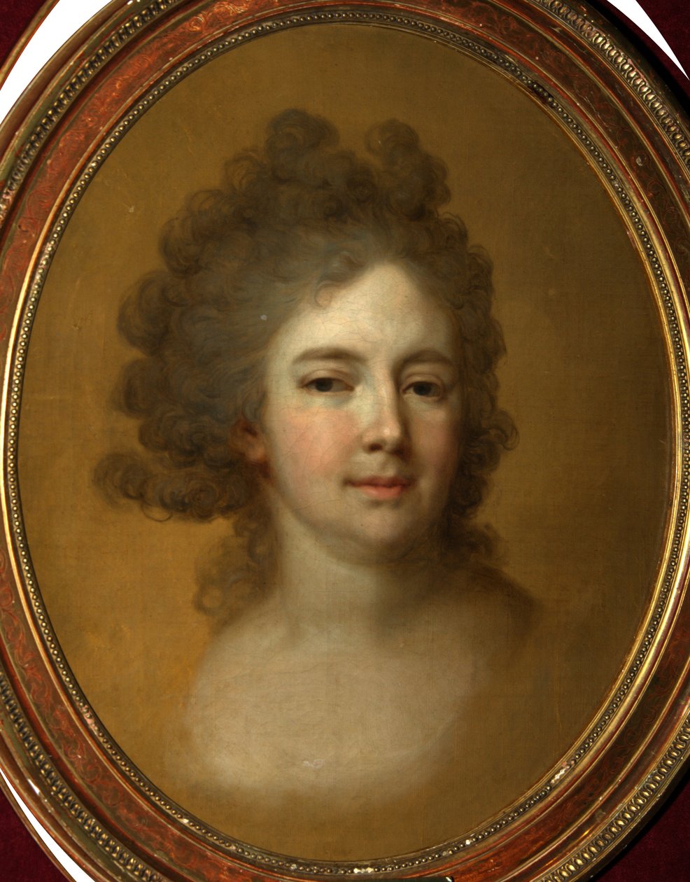 Portrett av keiserinne Maria Feodorovna Sophie Dorothea av Württemberg 1759-1828, 1796 av Vladimir Lukich Borovikovsky