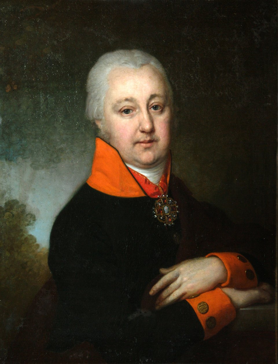 Portrett av Nikolai Mikhailovich Yakovlev, 1802 av Vladimir Lukich Borovikovsky