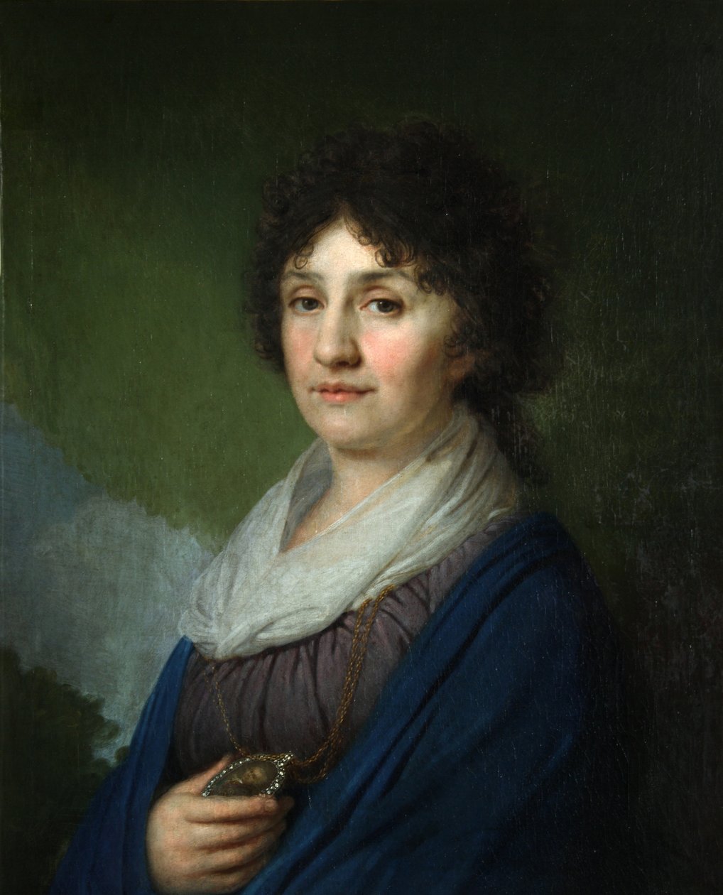 Portrett av Ekaterina Nikolaevna Davydova, 1795-1796 av Vladimir Lukich Borovikovsky