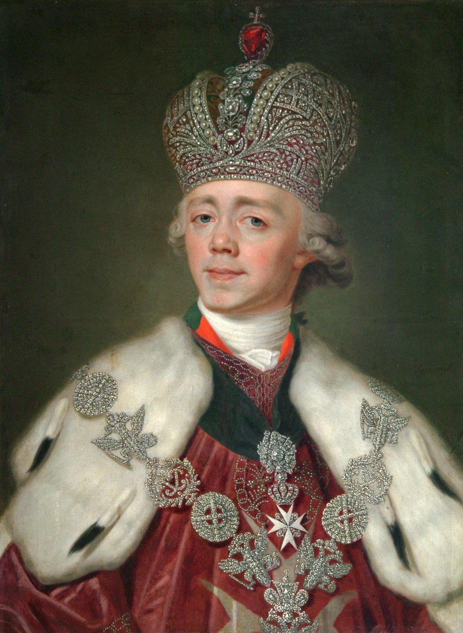 Portrett av keiser Paul I av Russland