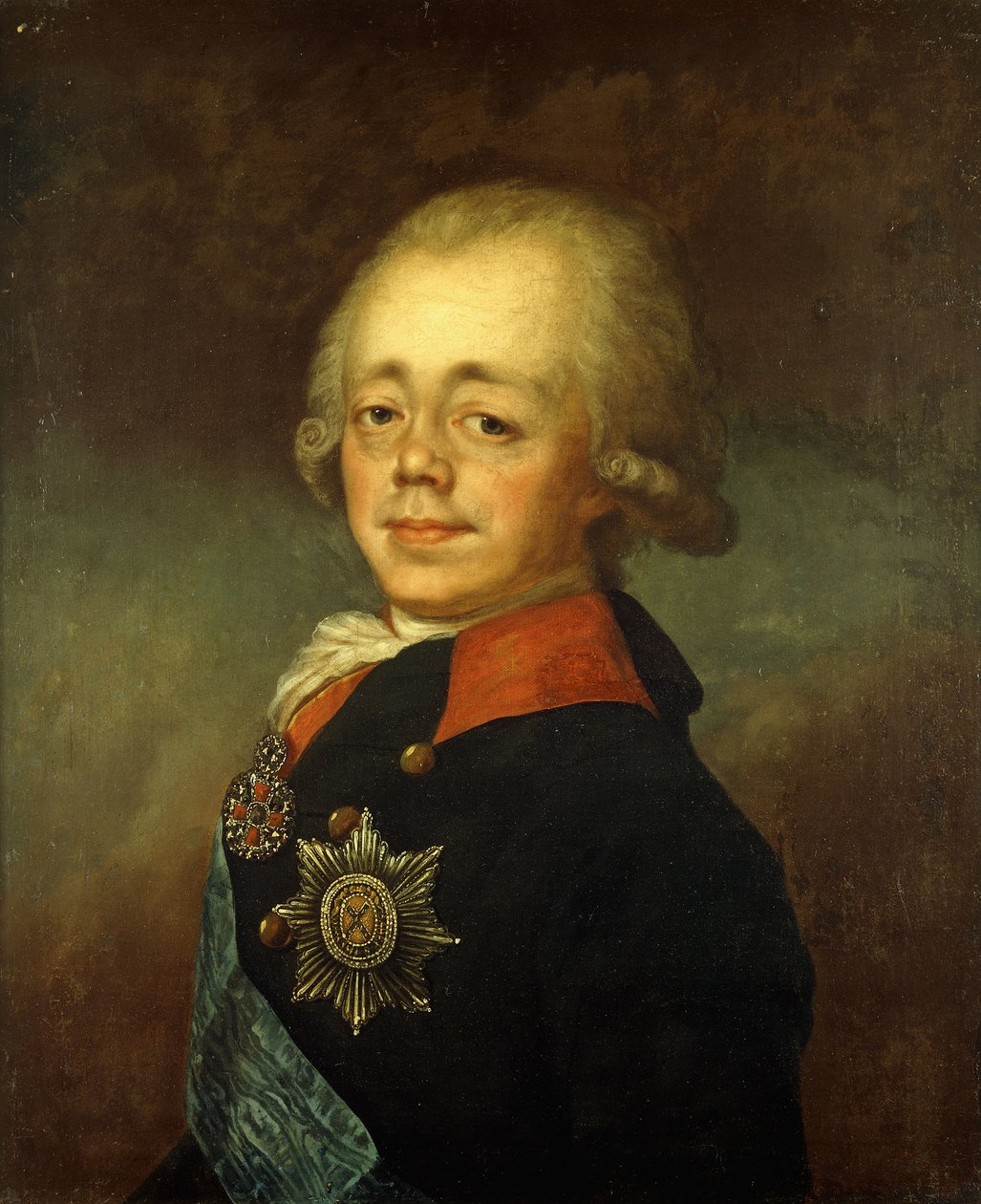 Portrett av storhertug Paul Petrovich av Vladimir Lukich Borovikovsky