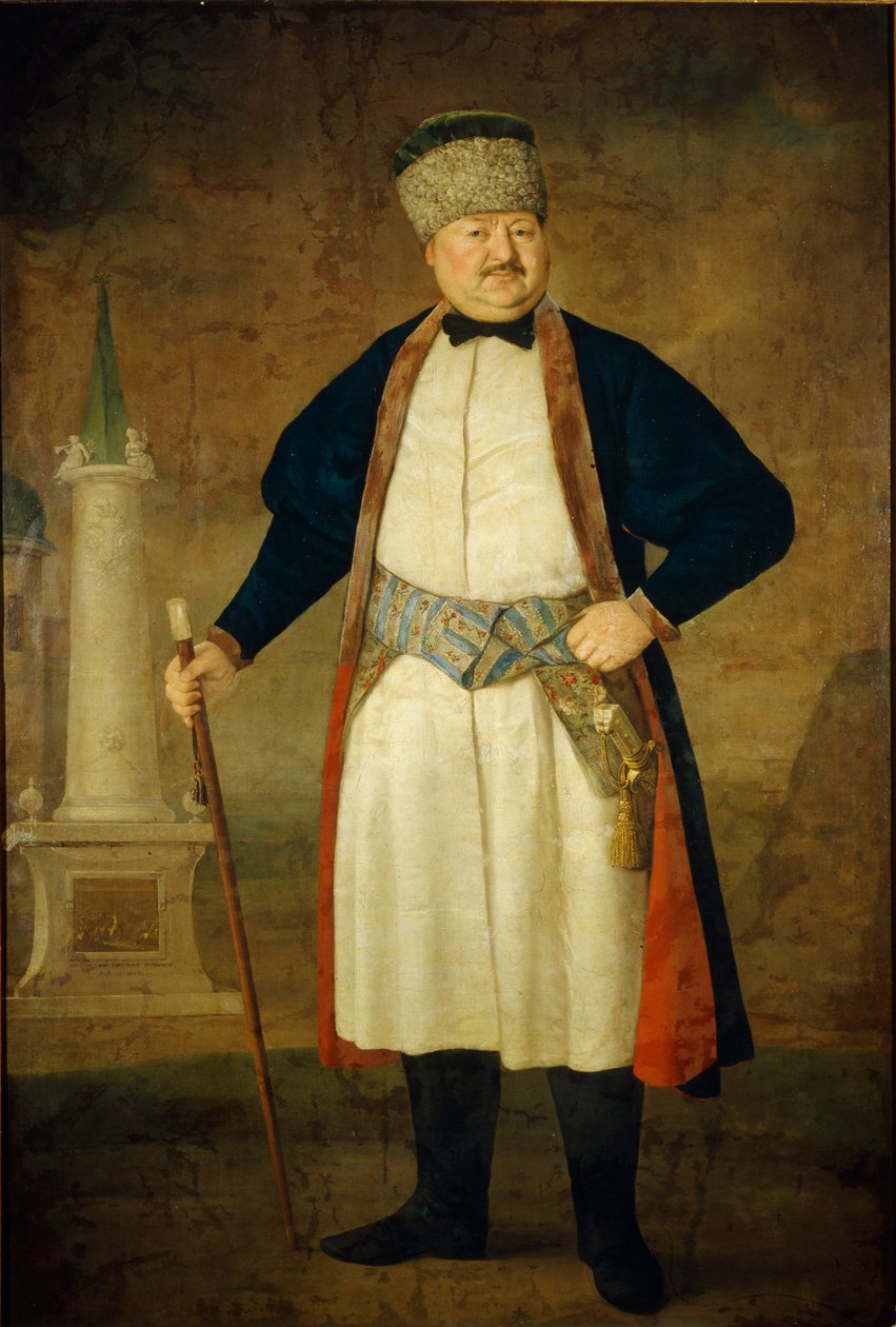 Portrett av Pavel Yakovlevich Rudenko, 1778 av Vladimir Lukich Borovikovsky