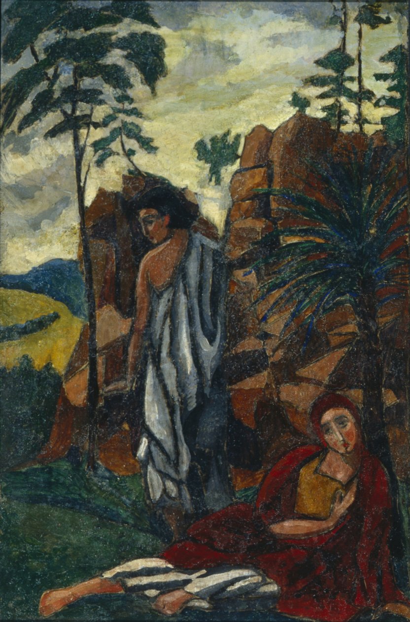 En allegorisk scene, tidlig på 1900-tallet. av Vladimir Petrovich Drittenpreis
