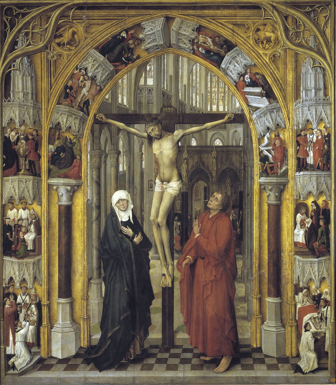 Redemption Tryptich: The Crucifixion av Vrancke van der Stockt