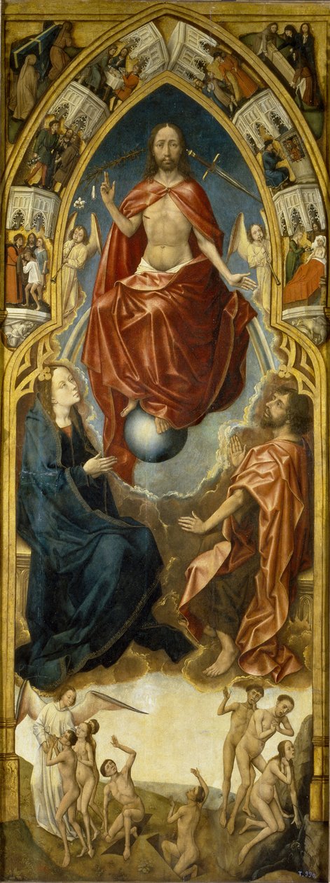 Redemption Tryptich: The Last Judgment av Vrancke van der Stockt