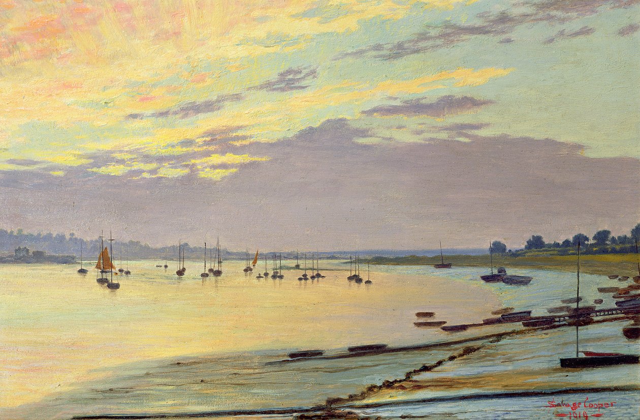 Lavvann, 1919 av W. Savage Cooper