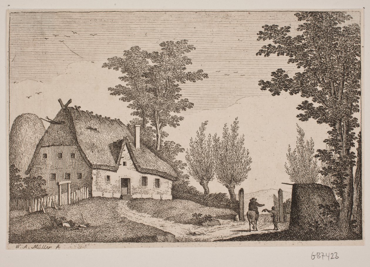 Landskap av W.A. Müller