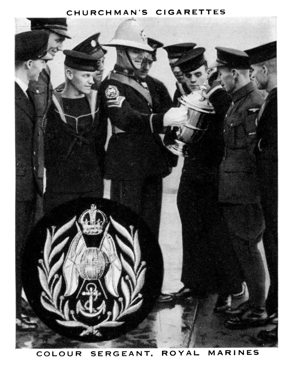 Fargesersjant, Royal Marines, 1937. av WA and AC Churchman