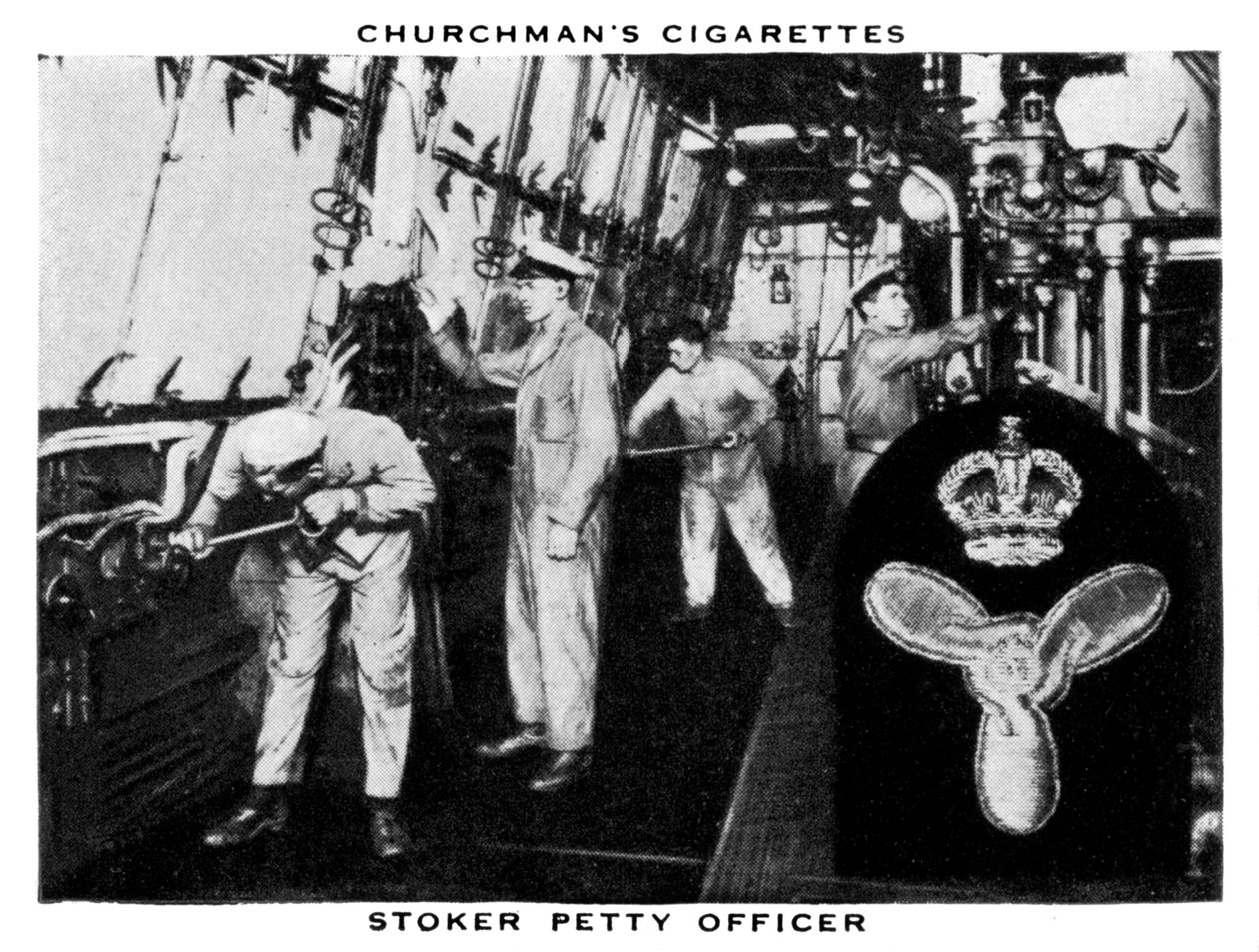 Stoker underoffiser, 1937. av WA and AC Churchman