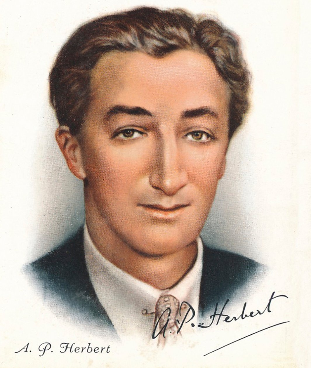 AP Herbert, 1937. Artister: Ukjent, WD & HO Wills. av WD and HO Wills