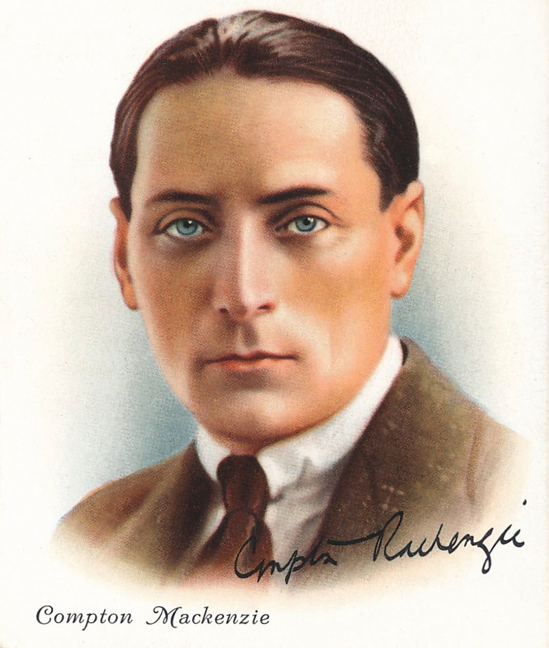Compton Mackenzie, 1937. Artister: Ukjent, WD & HO Wills. av WD and HO Wills