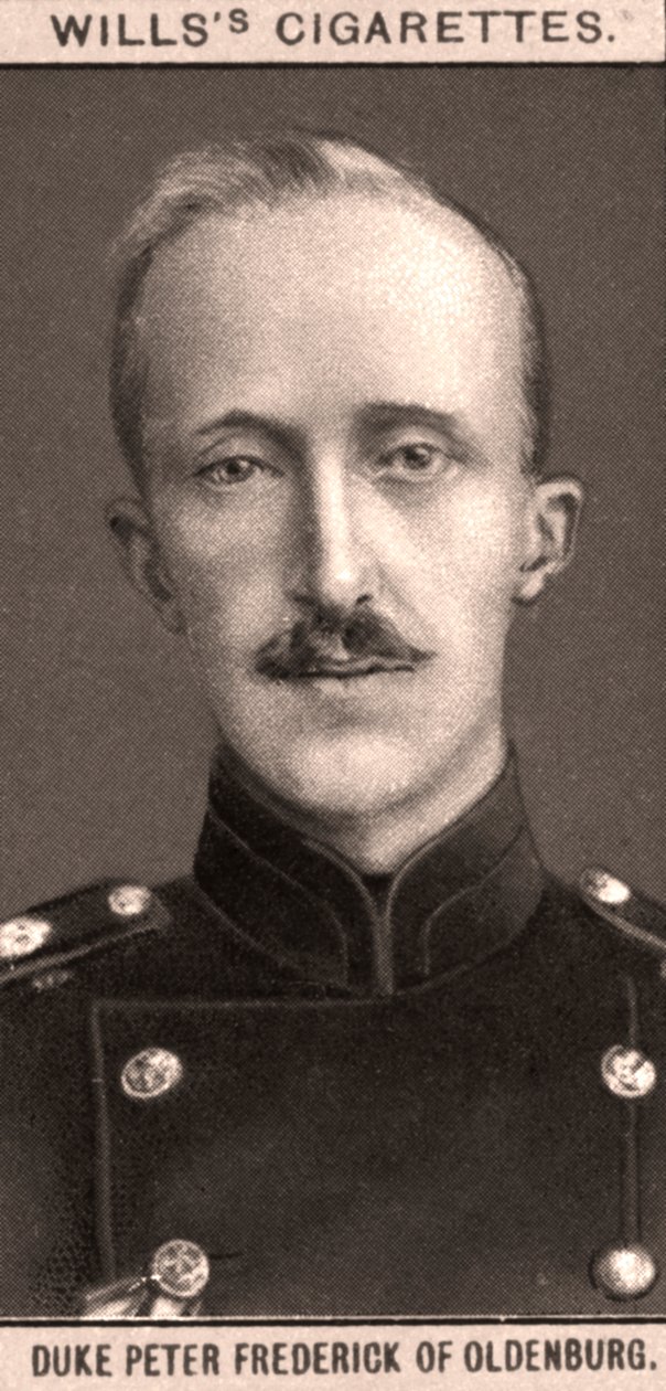Hertug Peter Frederick av Oldenburg, 1908. av WD and HO Wills