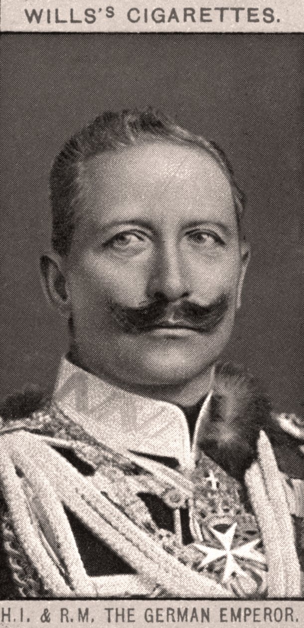 H.I & R.M, den tyske keiseren, 1908. av WD and HO Wills