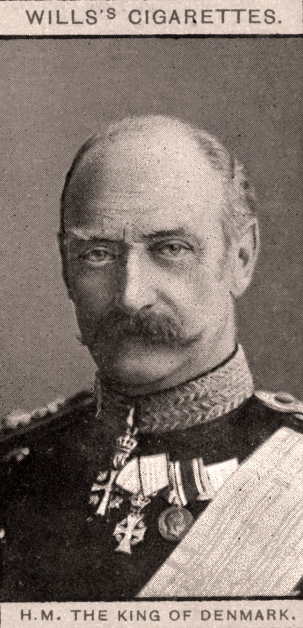 H.M. Kongen av Danmark, 1908. av WD and HO Wills
