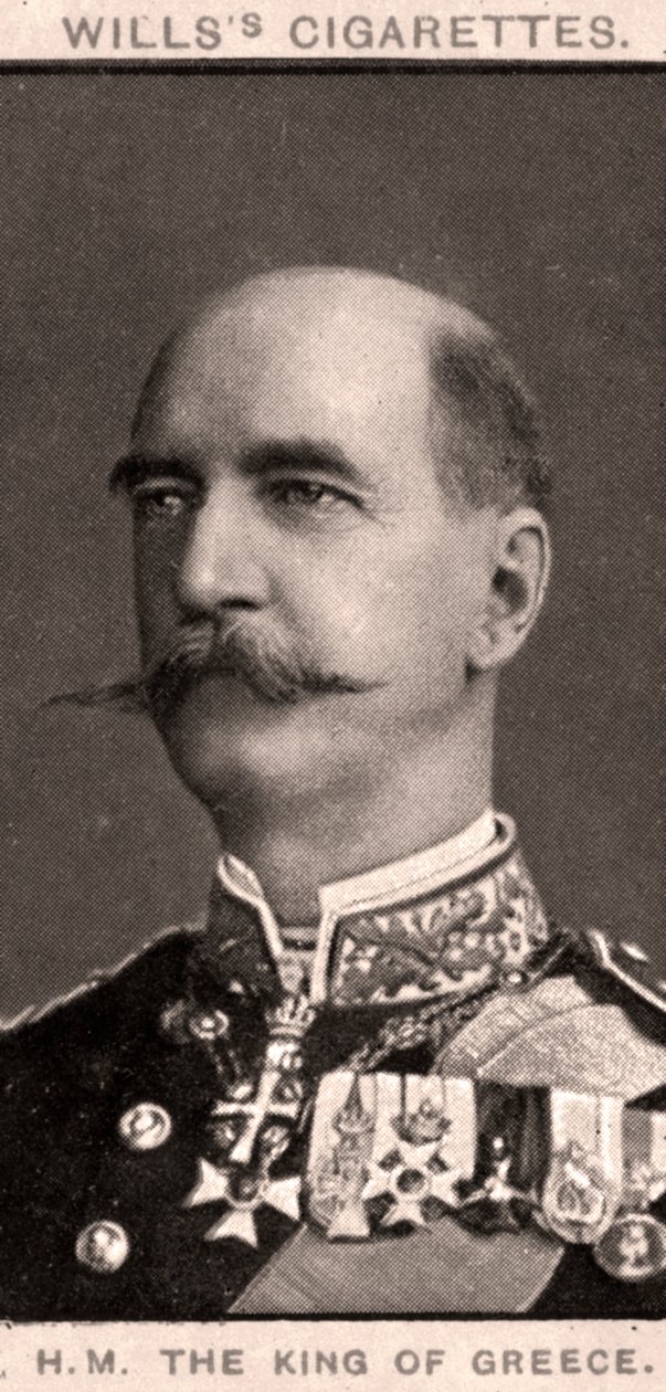 H.M. Kongen av Hellas, 1908. av WD and HO Wills