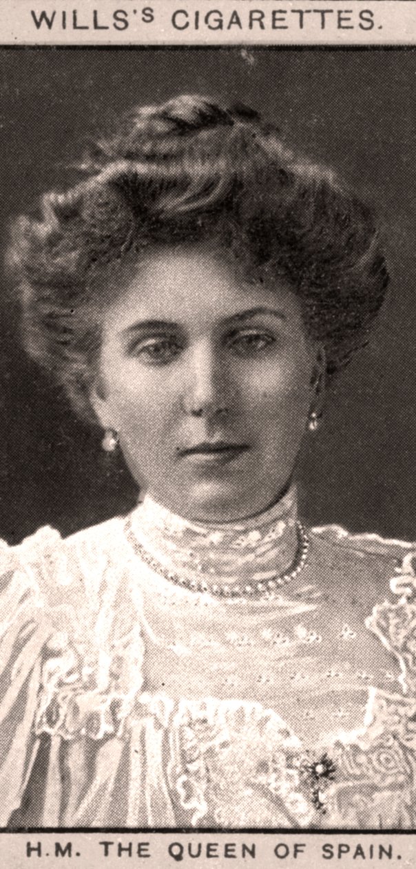 H.M. Dronningen av Spania, 1908. av WD and HO Wills
