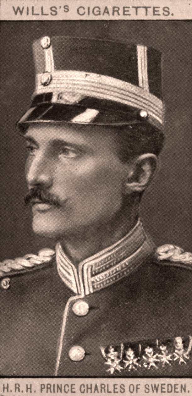 H.R.H Prins Charles av Sverige, 1908. av WD and HO Wills