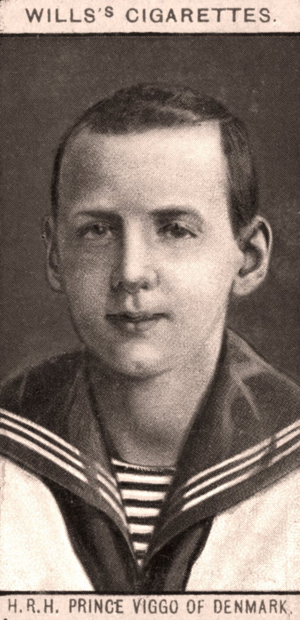 H.R.H Prins Viggo av Danmark, 1908. av WD and HO Wills