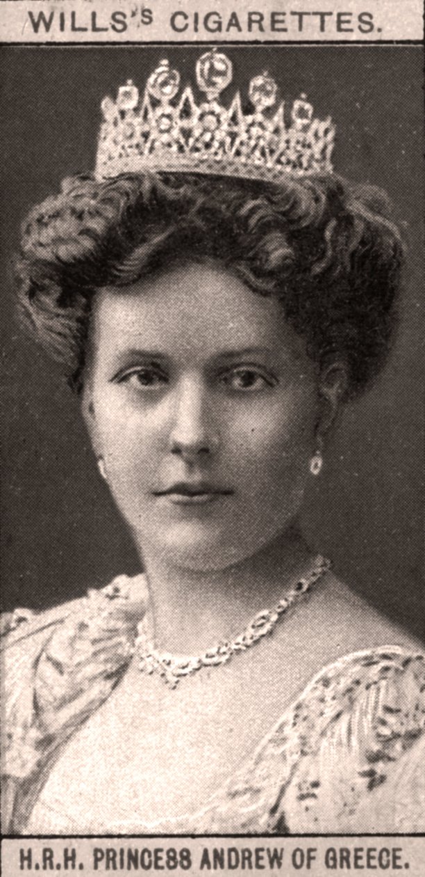 H.R.H. Prinsesse Andrew av Hellas, 1908. av WD and HO Wills