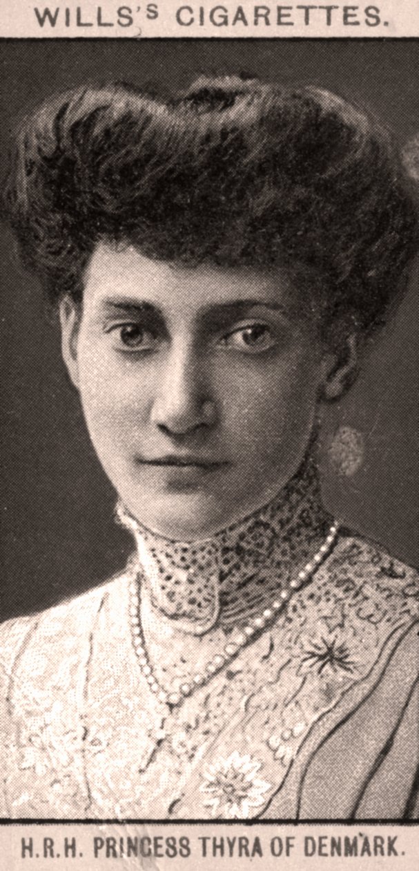 H.R.H. Prinsesse Thyra av Danmark, 1908. av WD and HO Wills