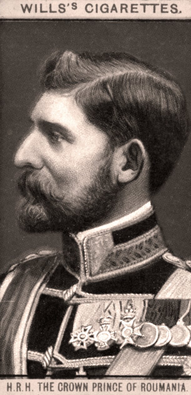 H.R.H Kronprinsen av Romania, 1908. av WD and HO Wills