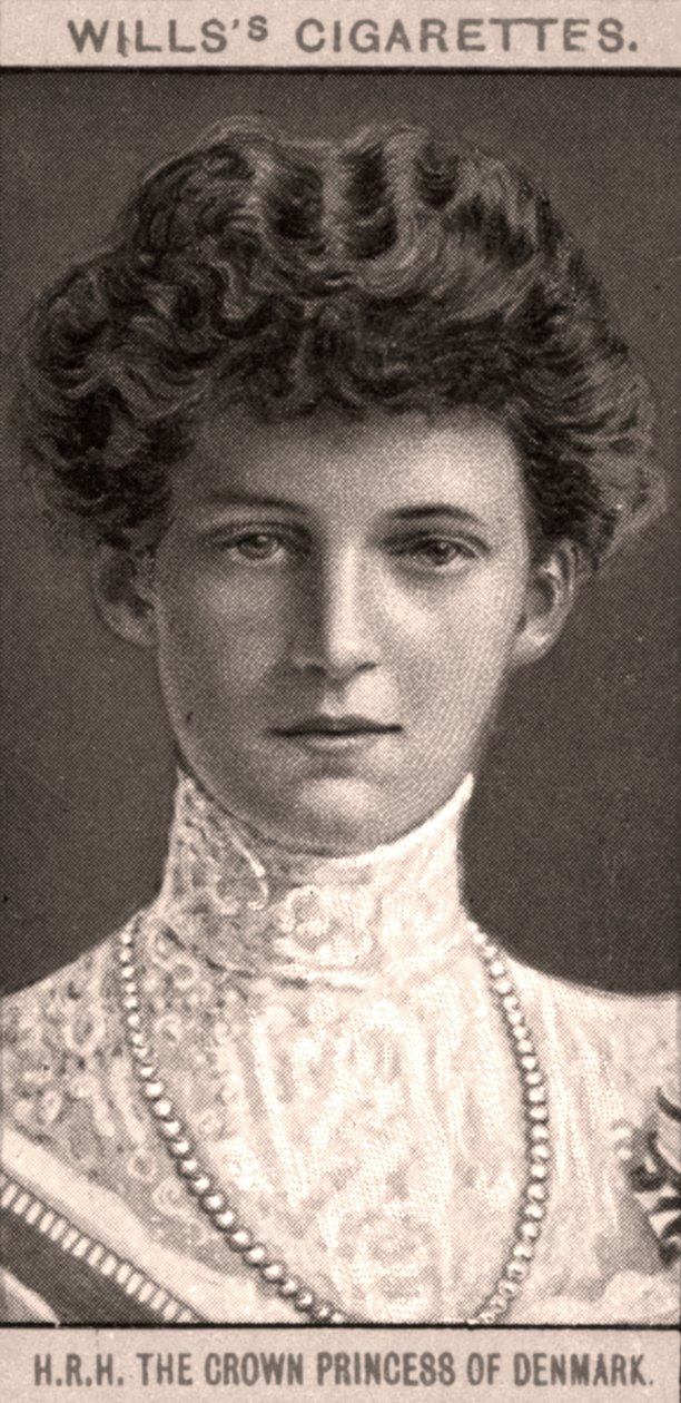 H.R.H Kronprinsessen av Danmark, 1908. av WD and HO Wills