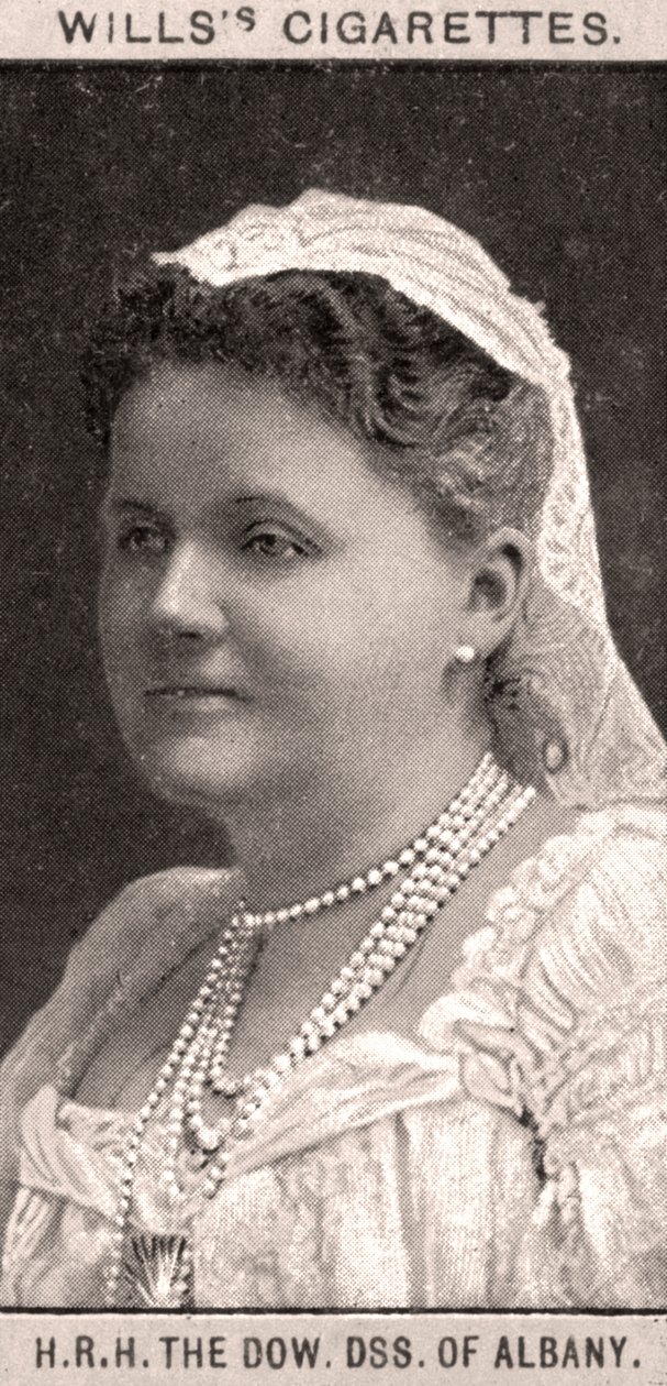 H.R.H, The Dow, DSS. Av Albany, 1908. av WD and HO Wills