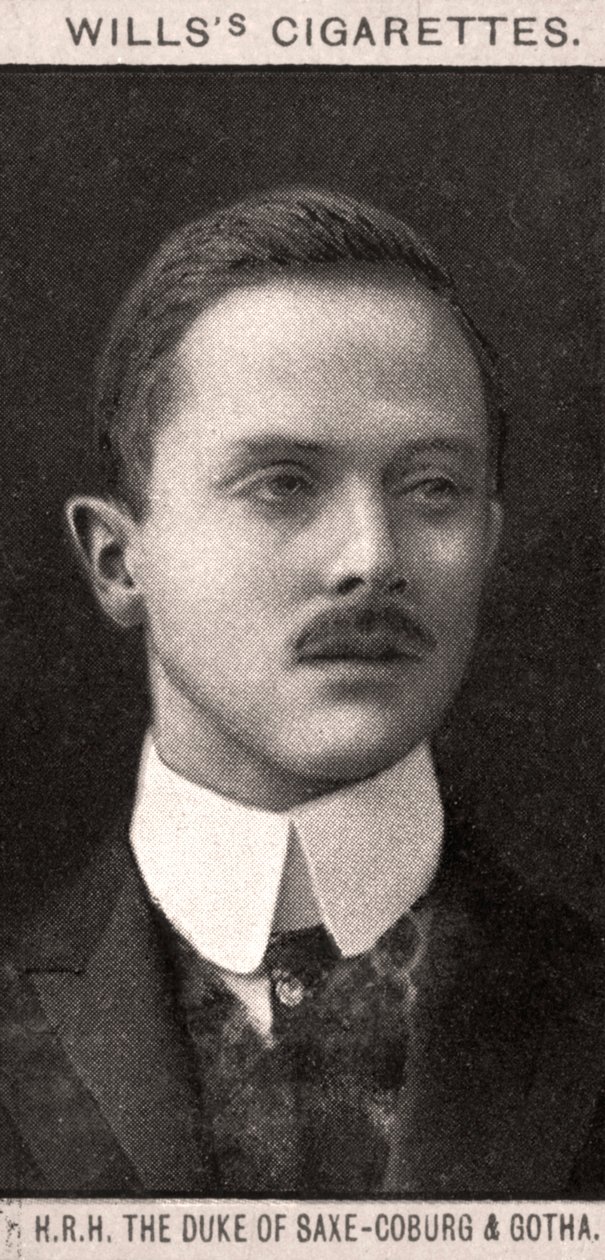 H.R.H hertugen av Saxe-Coburg og Gotha, 1908. av WD and HO Wills