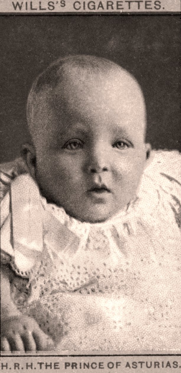 H.R.H Prinsen av Asturias, 1908. av WD and HO Wills