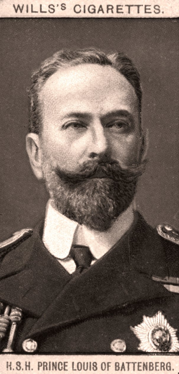 H.S.H. Prins Louis av Battenberg, 1908. av WD and HO Wills