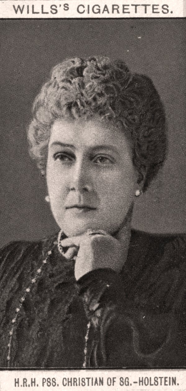 Prinsesse Christian av Schleswig-Holstein, 1908 av WD and HO Wills