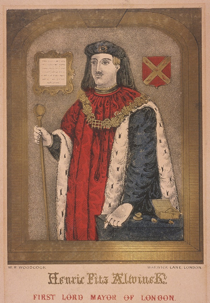 Henry Fitzailwin, c1850 av WR Woodcock