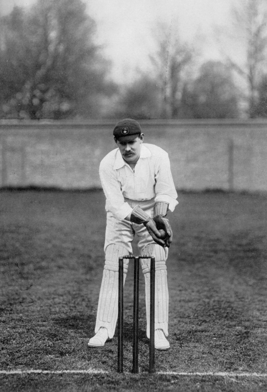Bill Storer, cricketspiller fra Derbyshire og England, c1899 av William Albert Rouch