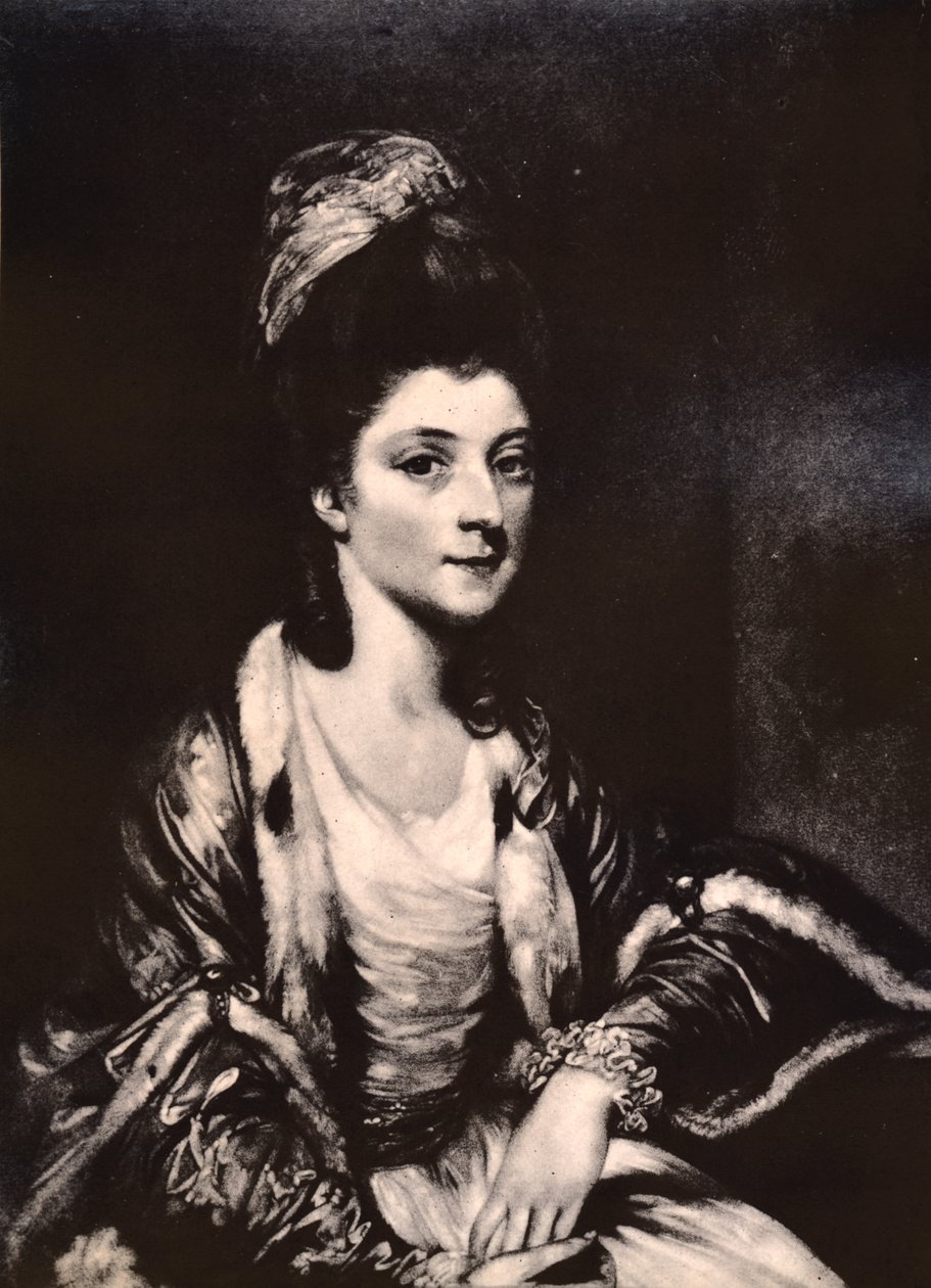 Mrs Callender, fra Craigforth, 1800-tallet 1894 av W. Dickinson