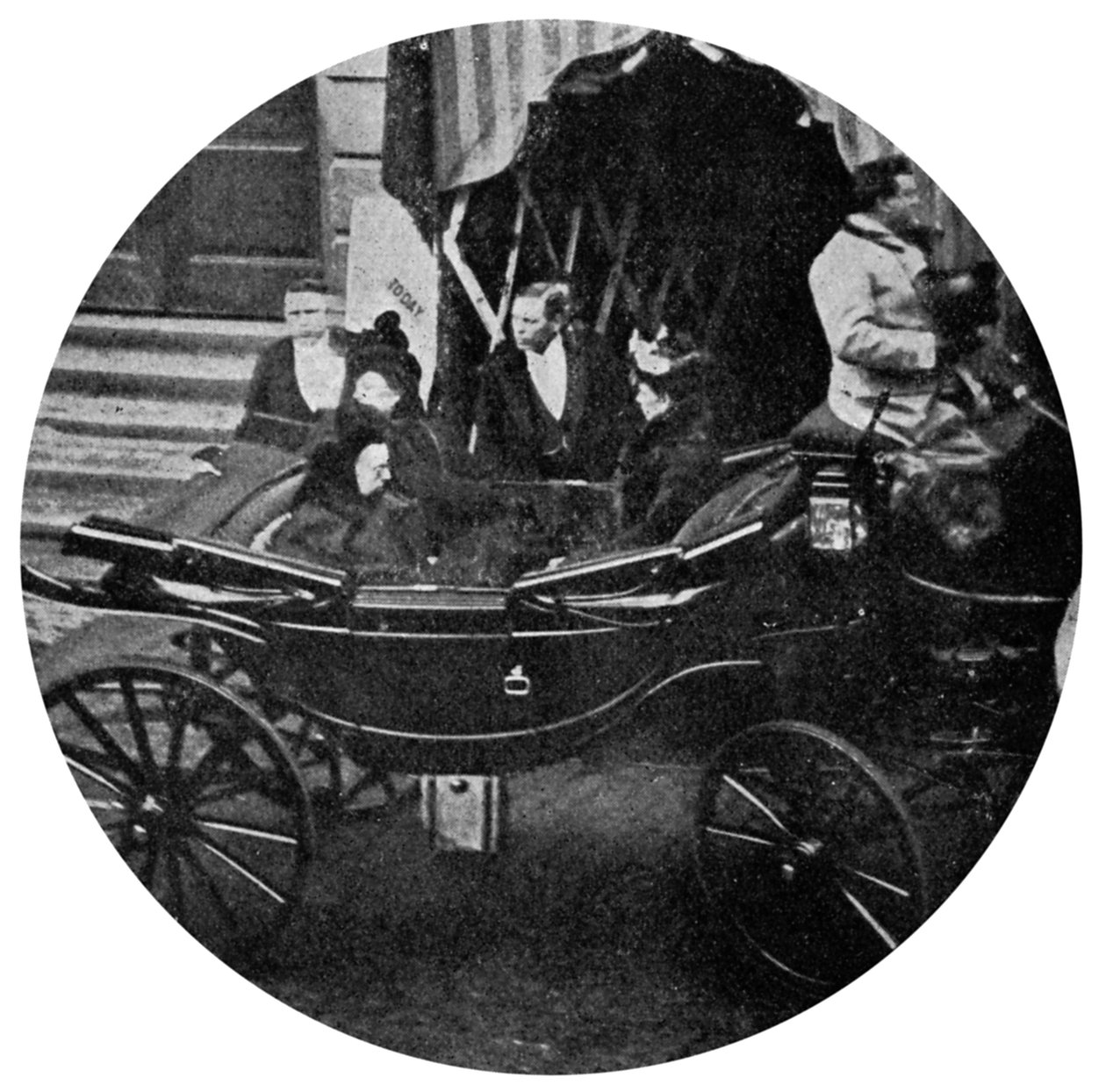 Det siste fotografiet av dronning Victoria, 13. desember 1900. av W. F. Seymour