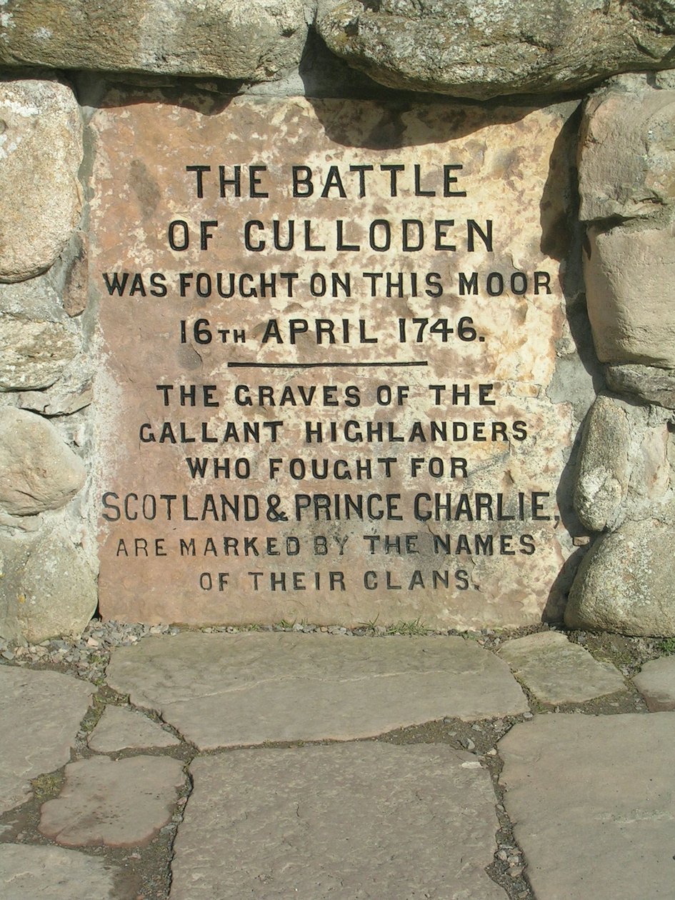 Culloden Moor Battlefield Memorial, tidlig på det 21. århundre (bilde) av John Ward Dunsmore