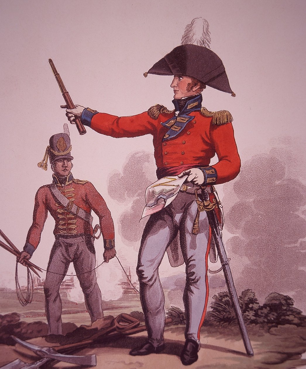 Ingeniør (farge litho) av John Ward Dunsmore