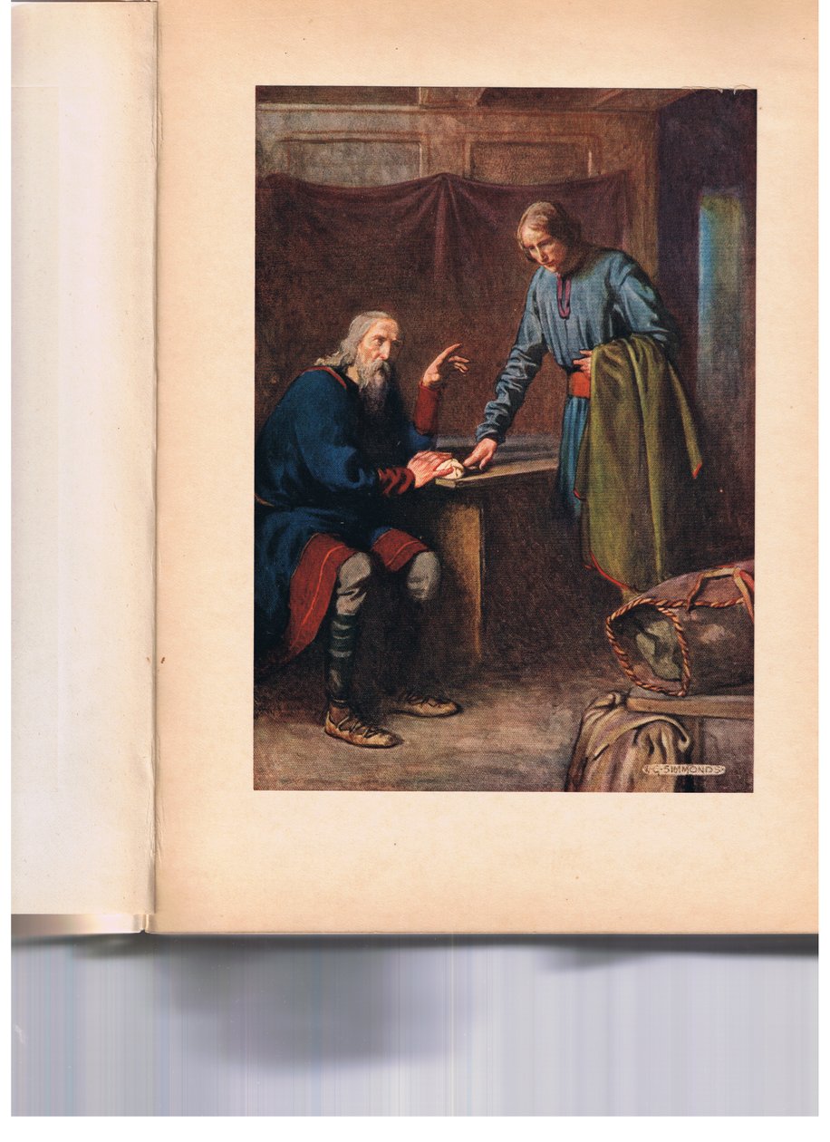 Polonius sender Reynaldo for å sjekke opp sønnen Laertes, fra 