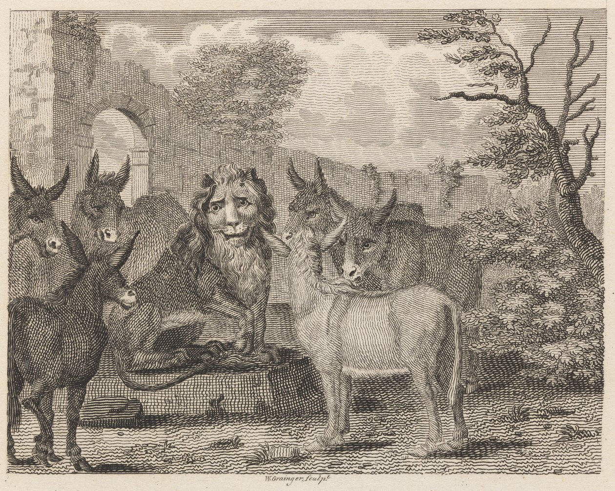 Løven og ungen av W. Grainger